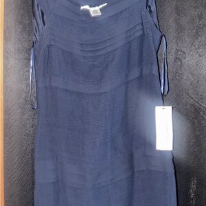 Diane Von Furstenberg Navy Mini Dress